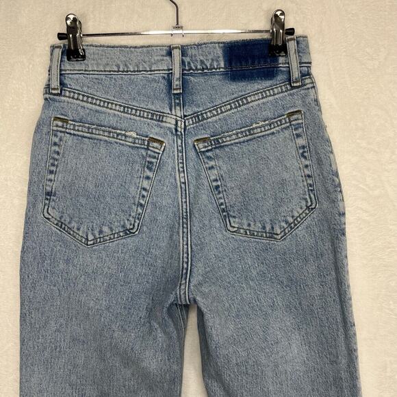 Abercrombie & Fitch The‎ 90s Straight Ultra High Rise Crossover Waist 26/2Short - Picture 5 of 14